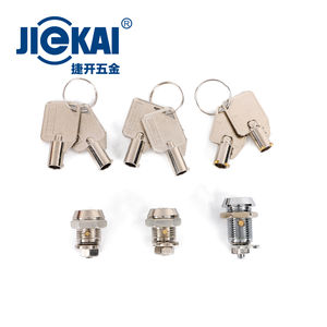 אבטחה גבוהה jk306 מיקרו רבע תור latch תיבת תיבת דואר מתכת צינור לשון rotatable לשון פקה מנעול 10 מ "מ - Product Image 4