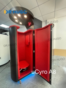เครื่องแช่ตัวเย็นทั้งร่างกาย DR.HUGO UCyro A8 สำหรับกายภาพบำบัด พร้อมห้องซาวน่าแช่เย็น - Product Image 2