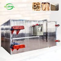 Système de chauffage électrique PLC, moteur, équipement de séchage du bois, four à bois 220V 30kw SUS304