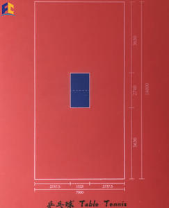 Anti-Slip pvc interior suelo para tenis <span class=keywords><strong>de</strong></span> mesa <span class=keywords><strong>de</strong></span> ping-pong deporte Tribunal - Product Image 4