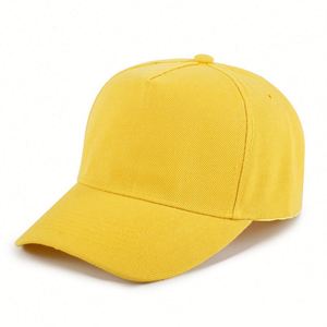 Casquette de baseball pour adultes et enfants, logo personnalisable, casquette à 5 panneaux, casquettes de baseball en gros - Product Image 5