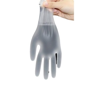 Guantes DE SEGURIDAD desechables de PVC personalizados al por mayor, accesorios de botiquín de primeros auxilios embalados individualmente, guantes de inspección de vinilo - Product Image 5