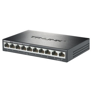 Commutateur PoE <span class=keywords><strong>TP</strong></span>-<span class=keywords><strong>LINK</strong></span> TL-SL1210LP Gigabit Uplink 8 10/100 ports RJ45 base-T Commutateurs d'entreprise avec alimentation PoE - Product Image 2