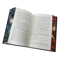 Impression de livres personnalisés à couverture rigide, édition limitée spéciale avec dorure à chaud et bords pulvérisés