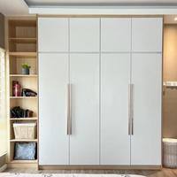 Meubles de chambre à coucher, armoire personnalisée avec table d'étude pour enfants avec étagères ouvertes design pour espace de livres