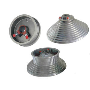 Vente directe de tambours de câble pour <span class=keywords><strong>porte</strong></span> de garage standard à levage automatique en aluminium, de haute qualité - Product Image 3