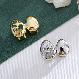 <b>Star</b> Shaped Gold Silver Grillz Hollow <b>Mirror</b> Double Tone Single Tooth Party Jewelry Unisex Yiwu Origin - Product Image 2