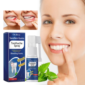 Spray buccal apaisant pour les maux de dents à la glycérine, extrait de menthe arvense, aloès et Yohji <span class=keywords><strong>Matsu</strong></span> Eksu – Soulage les gencives enflées, protège les dents et les dents et la bouche. - Product Image 1