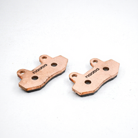 Plaquettes de frein avant et arrière bleues en céramique frittée pour moto tout-terrain, moto de cross, moto de piste, plaquettes de frein à disque haute performance