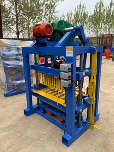 Macchina per la produzione automatica manuale blocco cavo mattoni di cemento stampo <span class=keywords><strong>QTJ4</strong></span>-<span class=keywords><strong>40</strong></span> facile da usare sabbia e plastica 1500 1000kg 40S 3-5 - Product Image 5