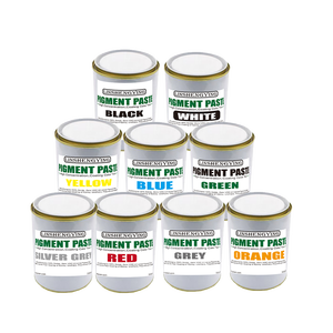 LSY <span class=keywords><strong>Vanda</strong></span> Violet 100% Pâte de pigment solide universelle pour revêtement de sol et peinture en époxy polyurée polyaspartique Pot de 1KG - Product Image 2