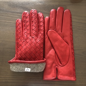<span class=keywords><strong>Gants</strong></span> en cuir d'agneau tendance pour femme, imperméables et chauds, pour l'<span class=keywords><strong>hiver</strong></span>, pour la conduite - Product Image 2
