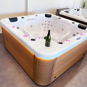 <span class=keywords><strong>Jacuzzi</strong></span> per massaggio a 2 lounge in cina a buon mercato per vasca idromassaggio all'aperto per 5 persone