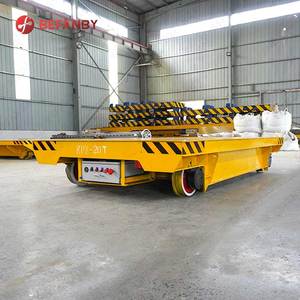 Carro de Transferencia de Rieles Cruzados de Acero de Alta Resistencia, Almacenamiento de Posicionamiento Preciso para Plantas de Manufactura y Comercio Minorista, Nuevo - Product Image 5