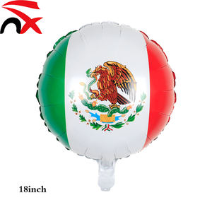 Mini-drapeau national personnalisé, serre-tête, ballon en film d'aluminium, accessoires pour cheveux, fournitures pour ballons, décoration de fête de <span class=keywords><strong>carnaval</strong></span> - Product Image 6