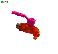 Robinet de cuisine en PVC épais poli KT pour machine à laver, design moderne, montage sur plan, léger, garantie 3 ans, durable