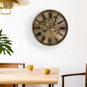 Grande <span class=keywords><strong>orologio</strong></span> da <span class=keywords><strong>parete</strong></span> industriale retrò moderno Design creativo per la decorazione moderna del salotto - Product Image 5