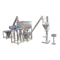 Machine de remplissage à vis spirale pour café, farine, lait, poudre de cacao, 10g, 50g, 100g, 500g, 1000g, 2000g