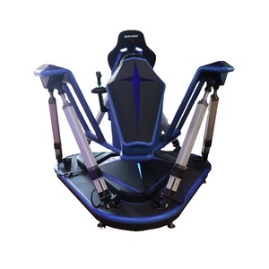 สวนสนุกในร่ม 9 มิติ รถแข่ง 6DOF เกมขับรถแข่ง 3 จอภาพ - Product Image 1