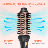 En gros : Sèche-cheveux, Brosse soufflante mini, Brosse sèche-cheveux, Brosse sèche-cheveux avec logo et marque privée, Outils de coiffure