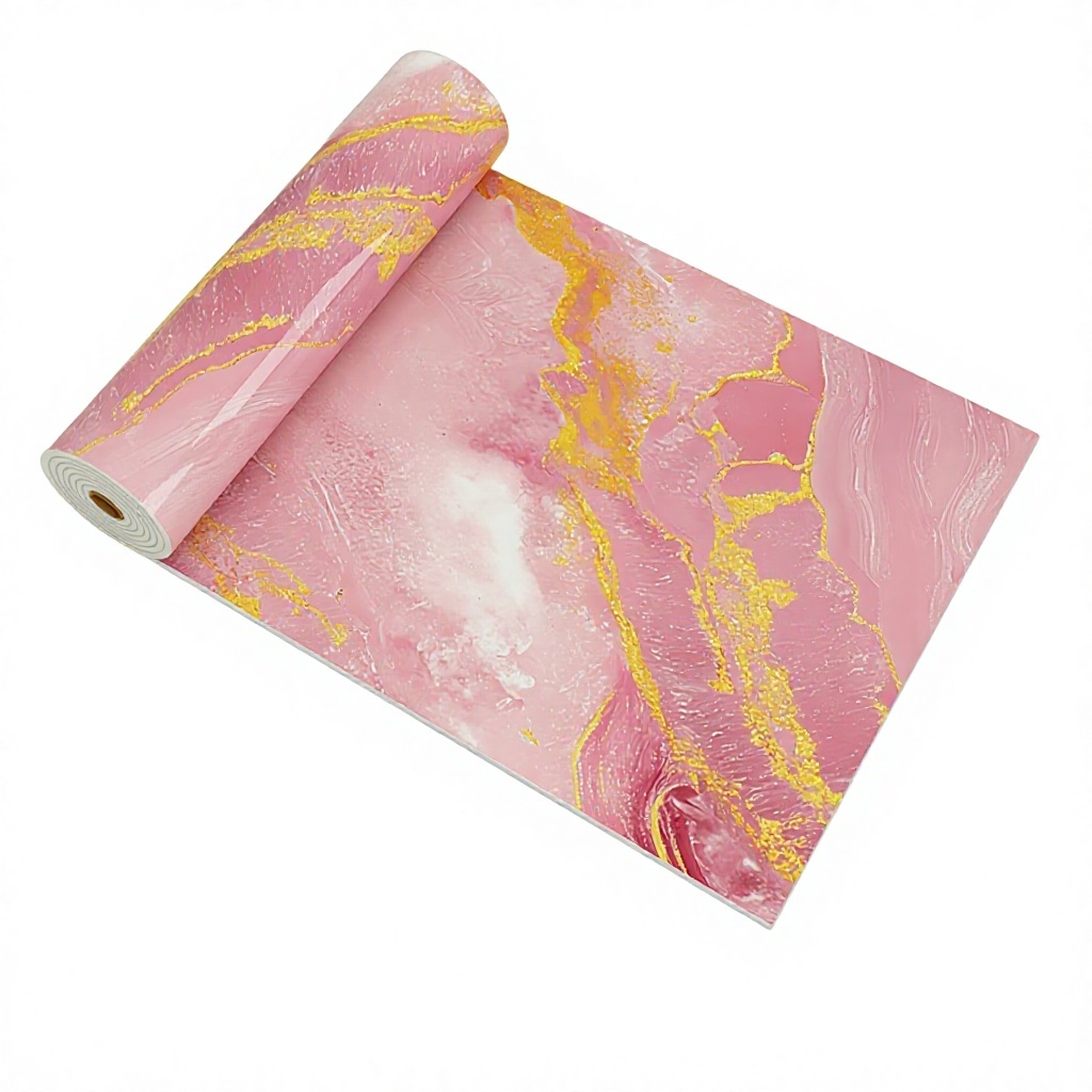 Karakata pink-22 mm extra thick-40cm300cm-rolled plastic sealed