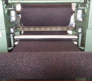 Rouleaux de sol en caoutchouc imperméable antidérapant intérieur/extérieur 3mm-12mm pour salle de sport et sous-sol-Absorption des chocs écologique - Product Image 5