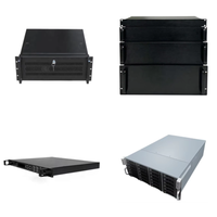 Fabrication de tôle en aluminium personnalisée châssis d'ordinateur portable ordinateur industriel 4u 5u 6u montage en rack bricolage amplificateur audio Assy