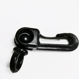 Jk Buckle Ornaments Black <b>Plastic</b> G Type Hook Replacement <b>Bracket</b> For Face Shields - Product Image 4