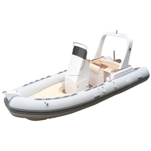 Goboat RIB680 6.8M 22.5ft Goethe 6.8m <span class=keywords><strong>Bateau</strong></span> <span class=keywords><strong>semi</strong></span>-<span class=keywords><strong>rigide</strong></span> <span class=keywords><strong>de</strong></span> <span class=keywords><strong>luxe</strong></span> en fibre <span class=keywords><strong>de</strong></span> verre RIB Yacht Grand <span class=keywords><strong>bateau</strong></span> pneumatique à vendre RIB680B - Product Image 4