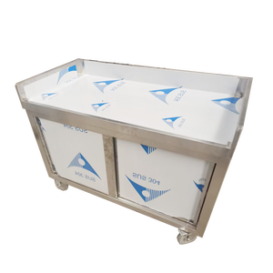 Mesa DE TRABAJO DE ACERO INOXIDABLE VICTORY, gabinete de Banco SS, mesa de centro, equipo de panadería para otros suministros de hotel y restaurante - Product Image 3