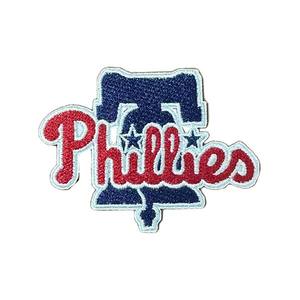 Kunden spezifische gestickte Philadelphia Baseball Aufbügeln Patches für Trucker Hat für Rugby und Football League Games - Product Image 6