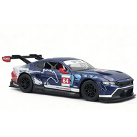 Modelo de Coche de Carreras ROLIN de Aleación a Escala 1:24 - Juguete Fundido a Presión con Sonido y Luz, Función de Retroceso, Batería Alcalina AA, 110V, Modelo de Exhibición para Niños