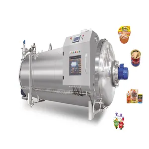 high temperature steam air retort pasteurization autoclave machine