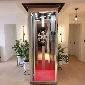 <span class=keywords><strong>Ascensor</strong></span> Hidráulico para 2 Personas, <span class=keywords><strong>Mini</strong></span> Elevador Doméstico Interior para Viviendas, Elevador Pequeño para Casas de 3 Pisos - Product Image 2