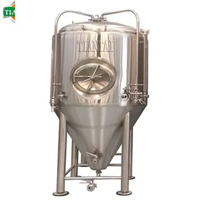 100L 1HL electric heating two vessel beer brewing system for sale