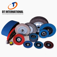 Disque abrasif céramique Dongtai 4 pouces, disque à lamelles haute dureté pour le meulage et le polissage des surfaces, outils abrasifs pour l'acier inoxydable, OEM ODM