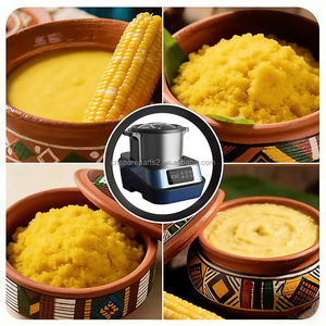 Machine de cuisson électrique 1000W en acier inoxydable pour Fufu, Banku, Ugali, Amala, semoule et purée de pommes de terre, usage domestique et professionnel - Product Image 3