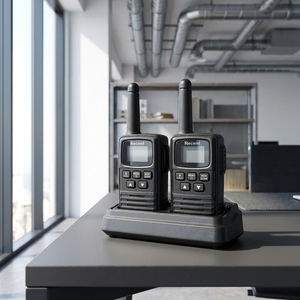 Radio Analógica Portátil de Dos Vías de Marca Líder, Sin Licencia, 400-470MHz, Alcance de 5-8km, 99 <span class=keywords><strong>Canales</strong></span> para Radio CB, RECENT RS-12, Fabricada en Fujian - Product Image 1