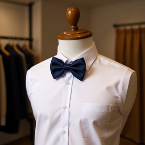 Papillon ILAN 3.0x1.5cm Blu Navy 5 Pezzi Per Decorazione Abbigliamento - Product Image 3