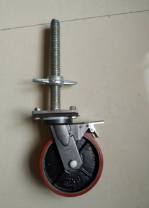 Roue pivotante de 8 pouces pour échafaudage avec base de levier et nivellement pour échafaudage Ringlock - Product Image 6