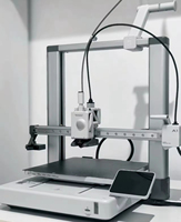 Imprimante 3D A1 Combo pour la création de modèles, avec nivellement entièrement automatique, haute vitesse, précision, impression multi-couleurs, imprimante 3D FDM ams