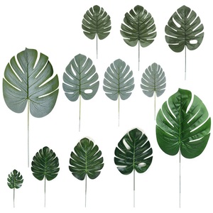 LLV258 Luckygoods decorazione artificiale a foglia lunga con tartaruga a palo lungo di alta qualità per eventi di nozze - Product Image 4