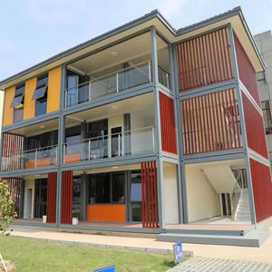 Rumah Kontainer Bongkar Pasang Mewah TOPPRE Teknologi Baru untuk Garasi, Rumah Kontainer Urban 20Ft 40FT - Product Image 5