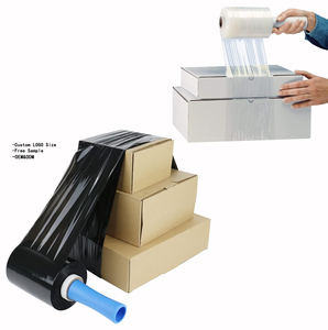 Wholesale Black Moisture Proof Strong Adhesion Durable LLDPE Stretch <strong>Wrap</strong> Biodegradable Packaging <strong>Wrap</strong> <strong>Pallet</strong> Film - Product Image 4