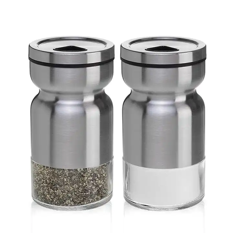 Unusual Glass Jars for Spices Jar Storage Seasoning Condiments Container Glass Spice Jars With Shaker Lids