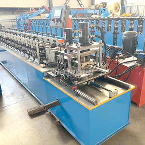 Nhà máy tùy chỉnh con lăn màn trập cửa Máy Làm Đá Đen Con lăn màn trập cửa hình thành máy - Product Image 3