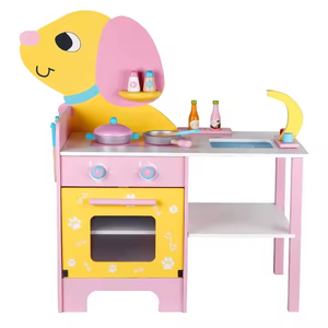 <span class=keywords><strong>Best</strong></span>-seller in legno cane cucina gioco casa giocattolo Cookware combinazione di giochi educativi di apprendimento per bambini ragazzi e ragazze - Product Image 1