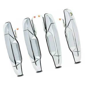Couvre-poignées de porte Chevrolet chromés, ensemble de 4 pièces pour garniture extérieure de voiture, ajustement universel - Product Image 3