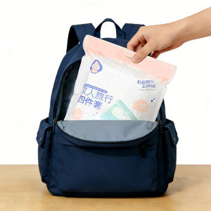 ชุดเครื่องนอนโรงแรมแบบใช้แล้วทิ้งสีทึบ<span class=keywords><strong>ส</strong></span>ี่ชิ้นรวม1ผ้าปูที่นอน1ปลอกหมอน2ใบ<span class=keywords><strong>ส</strong></span>ำหรับคู่รัก - Product Image 3