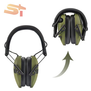 Étui de protection auditive SIKE, tactique, électronique, pliable, intrinsèquement sûr, en ABS, anti-bruit, amplification sonore - Product Image 6